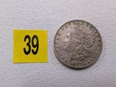 1887 O Morgan Silver Dollar