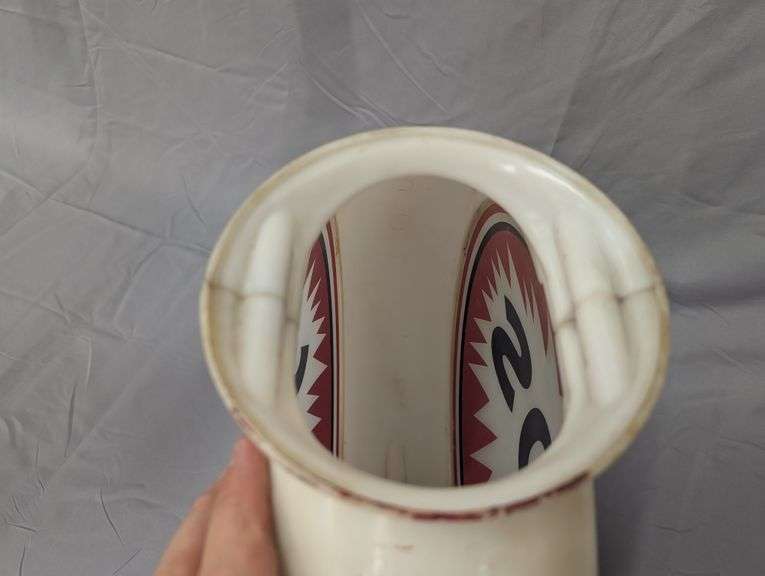 Vintage 1960s Era SOC Gas Pump Globe