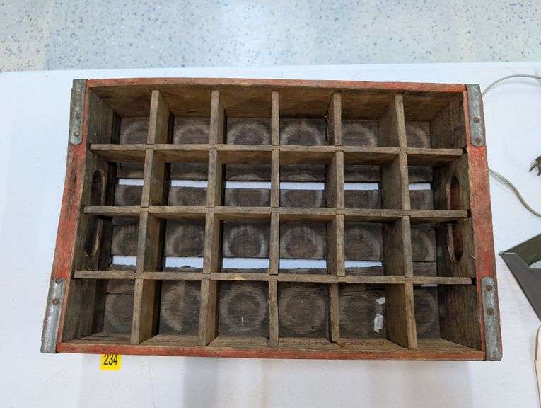 Vintage Wooden Coca Cola Crate