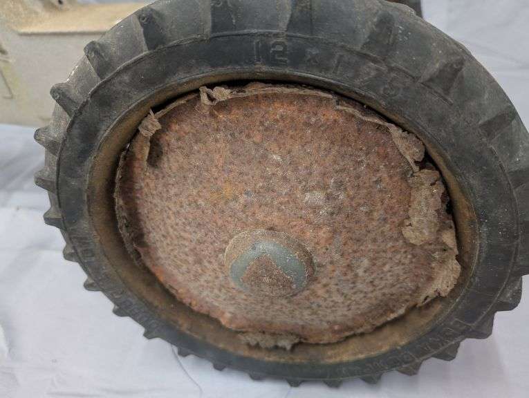 Vintage Eska Model 10 John Deere Pedal Tractor