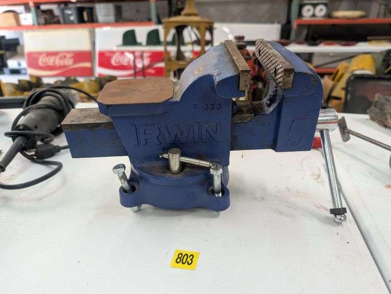 Irwin 5" Benchtop Jaw Vise