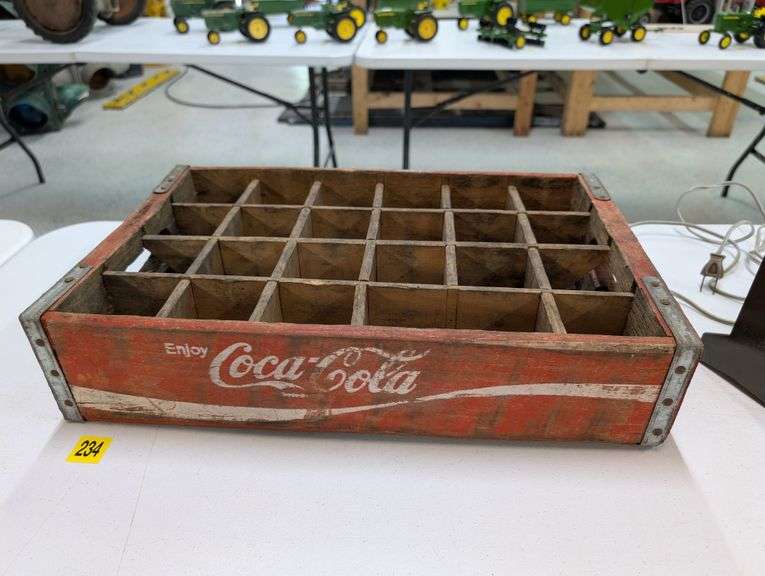 Vintage Wooden Coca Cola Crate