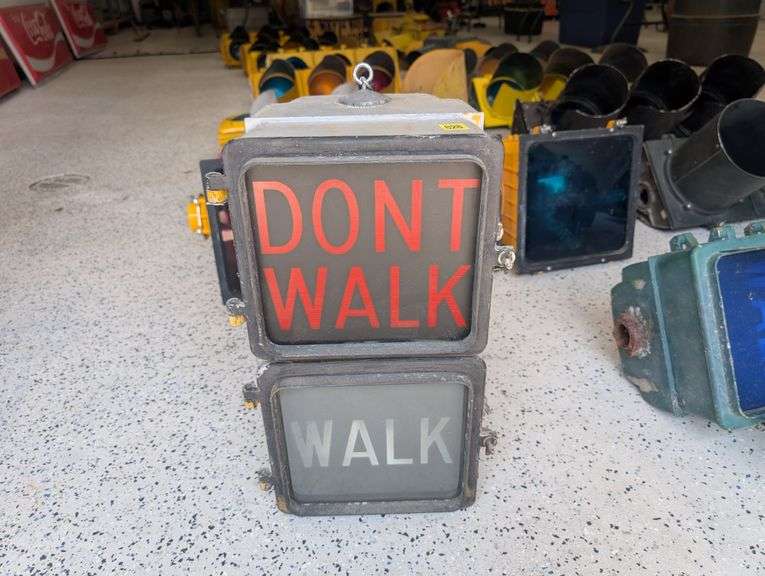 Vintage Eagle Signal pedestrian walk signal