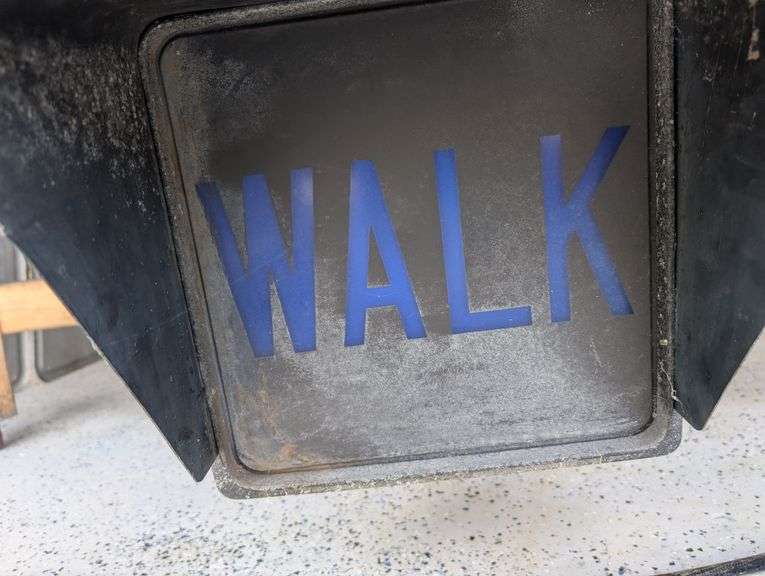 Vintage Crouse-Hinds Cast Aluminum Cross Walk Signal