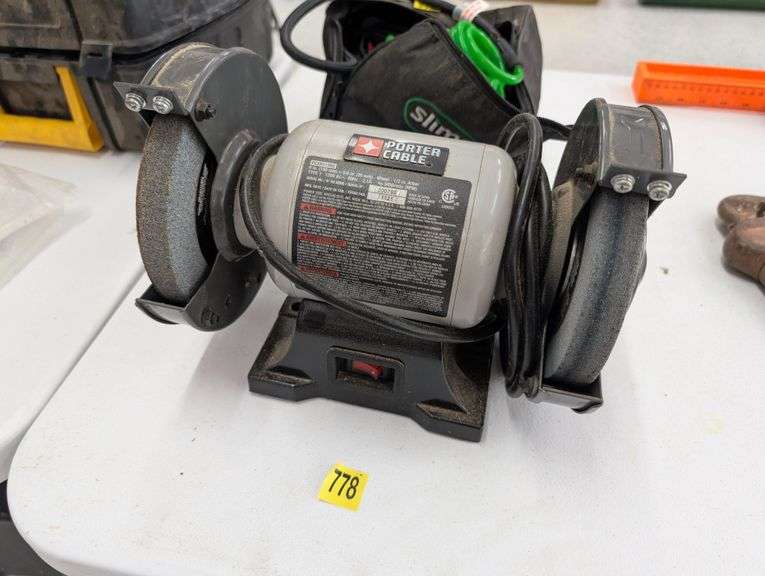 Porter Cable 6" bench grinder