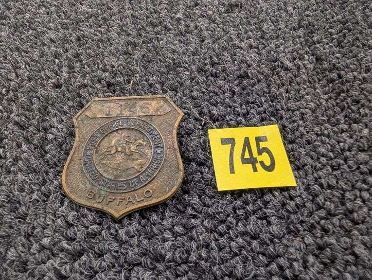 Vintage Buffalo, NY Post Office Badge
