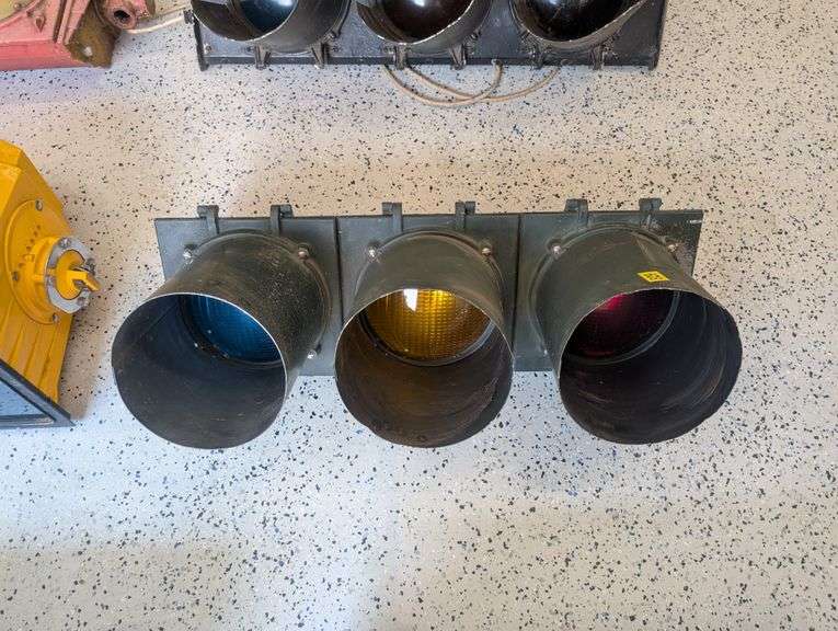 Vintage Econolite traffic signal