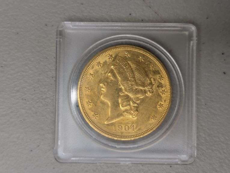1904 Liberty Head Gold $20 Double Eagle