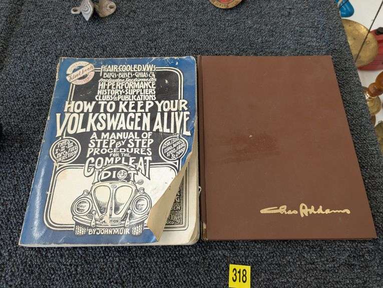 Vintage Volkswagen and Chas Addams Books