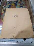 Vintage D. Gottlieb & Co "300" Pinball Machine
