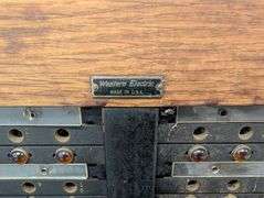 Vintage Western Electric Telephone Switchboard Desk