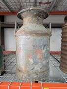 Antique Metal 5 Gal Standard Oil Can