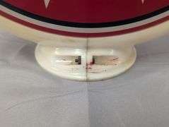 Vintage 1960s Era SOC Gas Pump Globe