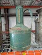Vintage 2 gal fuel testing/proofing can
