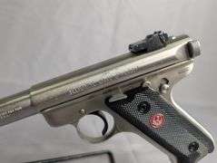 Ruger MKII in .22lr with target grip