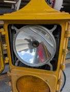 Vintage Cast Aluminum 4-Way Traffic Signal