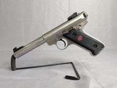 Ruger MKII in .22lr with target grip