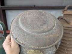 Antique Metal 5 Gal Standard Oil Can