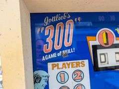 Vintage D. Gottlieb & Co "300" Pinball Machine
