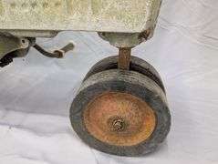Vintage Eska Model 10 John Deere Pedal Tractor