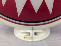 Vintage 1960s Era SOC Gas Pump Globe
