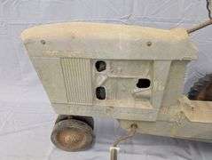Vintage Eska Model 10 John Deere Pedal Tractor