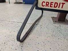 Vintage SOC Boy Credit Card Sign