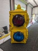 Vintage Cast Aluminum Traffic Light
