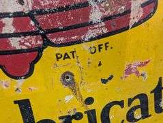 Vintage Pennzoil Sound Your Z Metal Sign