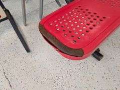 Vintage Huddle House Bench