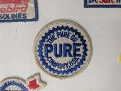 Lot of 5 Vintage Gas Station Attendant Patches