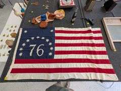 Vintage Cloth Bennington Flag