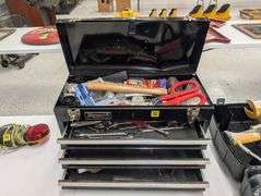 Homak toolbox with contents