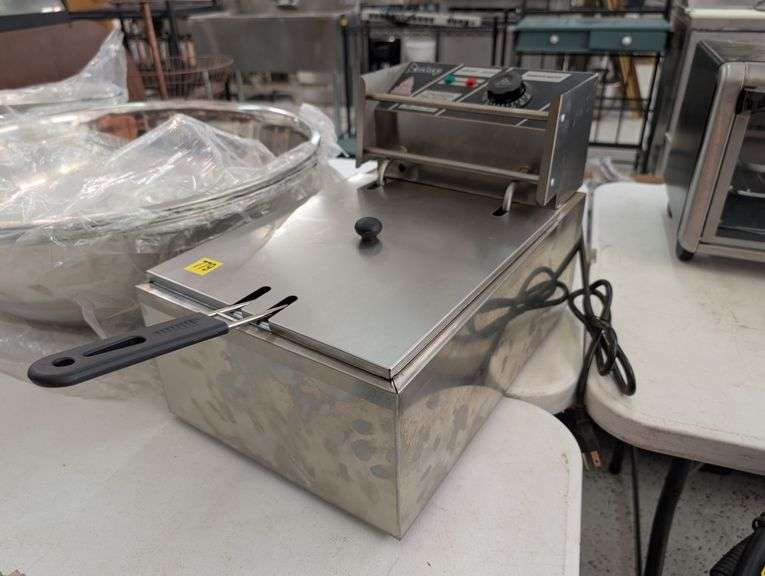Zokop single cylinder, single sieve electric fryer
