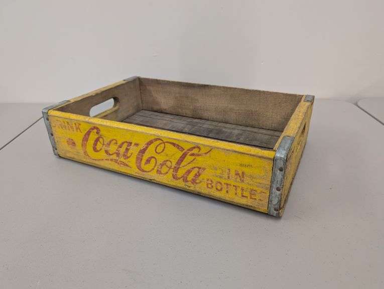 Vintage Wooden Coca Cola Crate