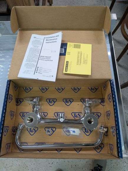 T&S Wall mount faucet.