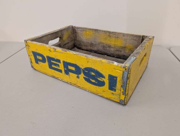 Vintage Wooden Pepsi Crate