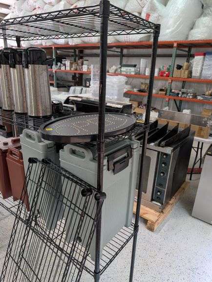 Black NSF wire rack