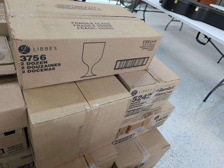 LARGE Pallet Lot of NEW Glasses