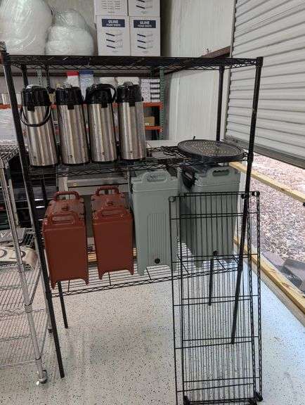 Black NSF wire rack