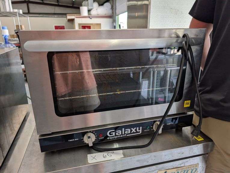 Galaxy 177COE3H half size convection oven.