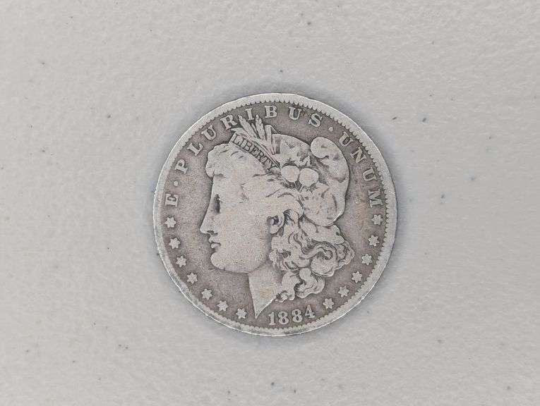 1884 Morgan Silver Dollar