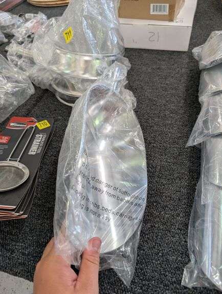 85 ounce Winco aluminum ice scoop