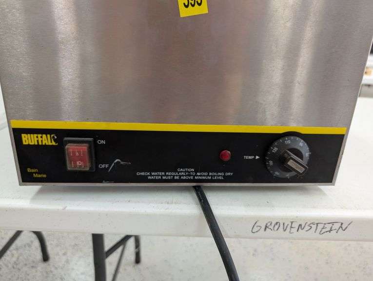Buffalo GE139 Commercial Stainless Bain-Marie