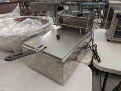 Zokop single cylinder, single sieve electric fryer