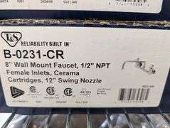 T&S Wall mount faucet.