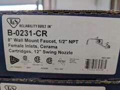 T&S Wall mount faucet.
