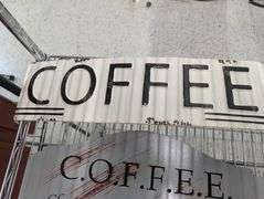 lot of three decorative signs