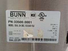 Bunn Dual DBC Coffee Maker with Caraffes
