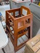 Lot of children's high chairs and boosters. NEW
